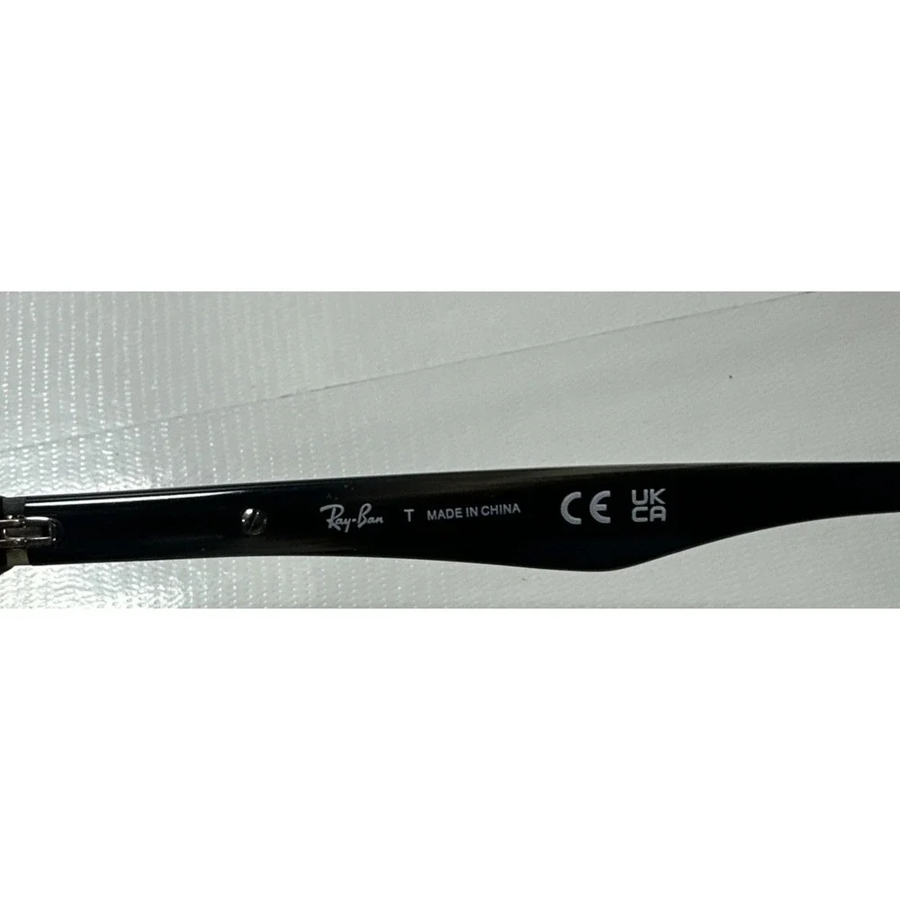 Ray Ban RB 5279 5540 Rectangle Black Gray Eyeglasses Frame Only 55-18-145